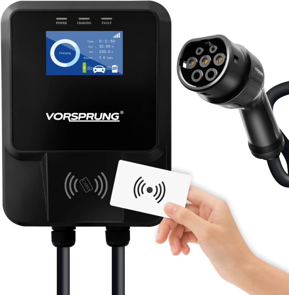 Vorsprung® Oasis RFID Card EV Charger Wall Box