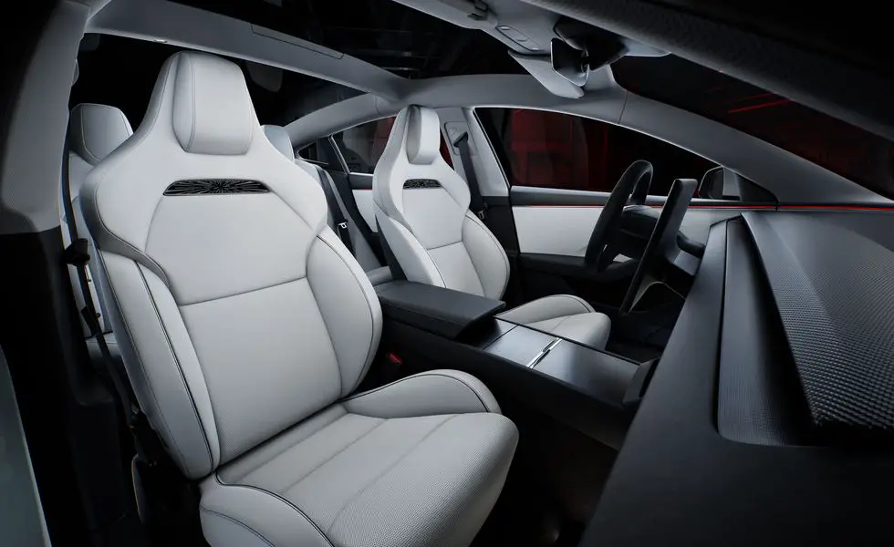 Tesla Model 3 Performance Interior